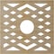 Ekena Millwork Chevron Wood Fretwork Pierced Ceiling Medallion, Hickory, 28"OD x 7 1/4"ID x 1/4"T CMWP28X28X0250CHHI - alternate 3
